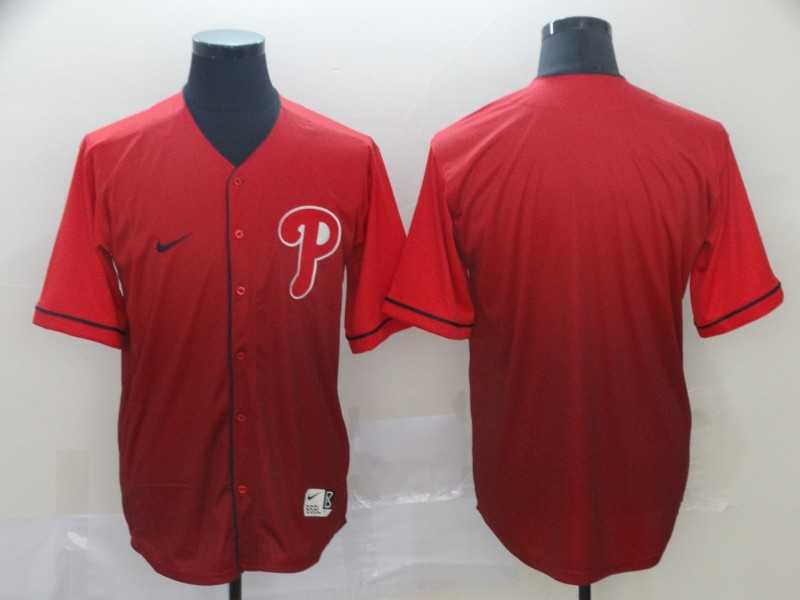 Phillies Blank Red Drift Fashion Jersey,We sell and wholesale Phillies Blank Red Drift Fashion Jersey on line form chian!